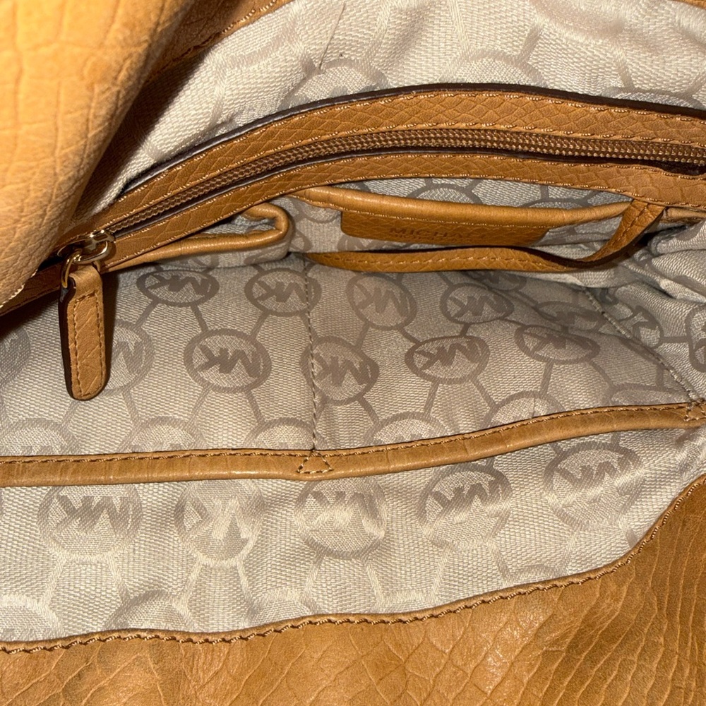 Michael Kors Python Embossed Hamilton Shoulder Bag - image 10